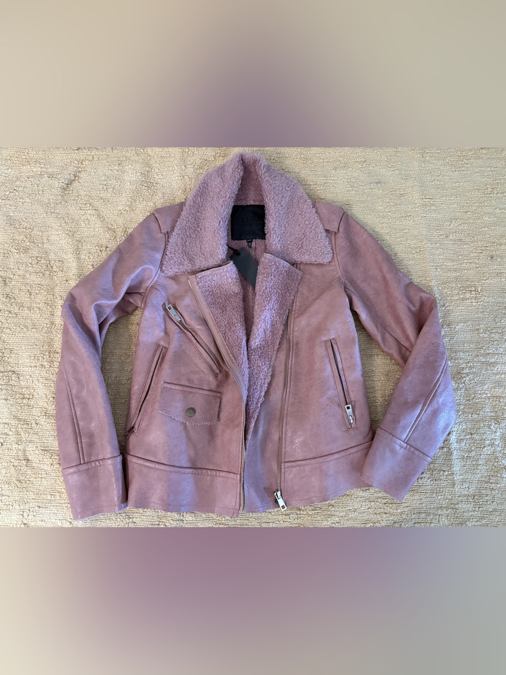Buffalo Faux Leather Biker Jacket